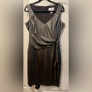Joshep Ribkoff Gunmetal Dress